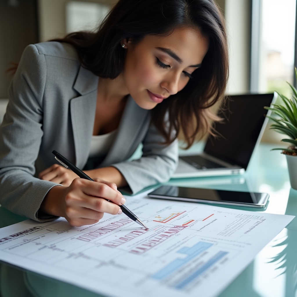 Real estate project content planning document